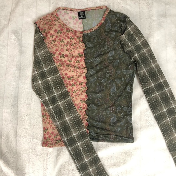 Urban Outfitters Tops - Urban Outfitters | Patchwork Long Sleeve